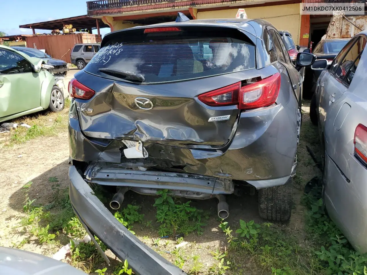 2019 Mazda Cx-3 Touring VIN: JM1DKDC7XK0412506 Lot: 53056785