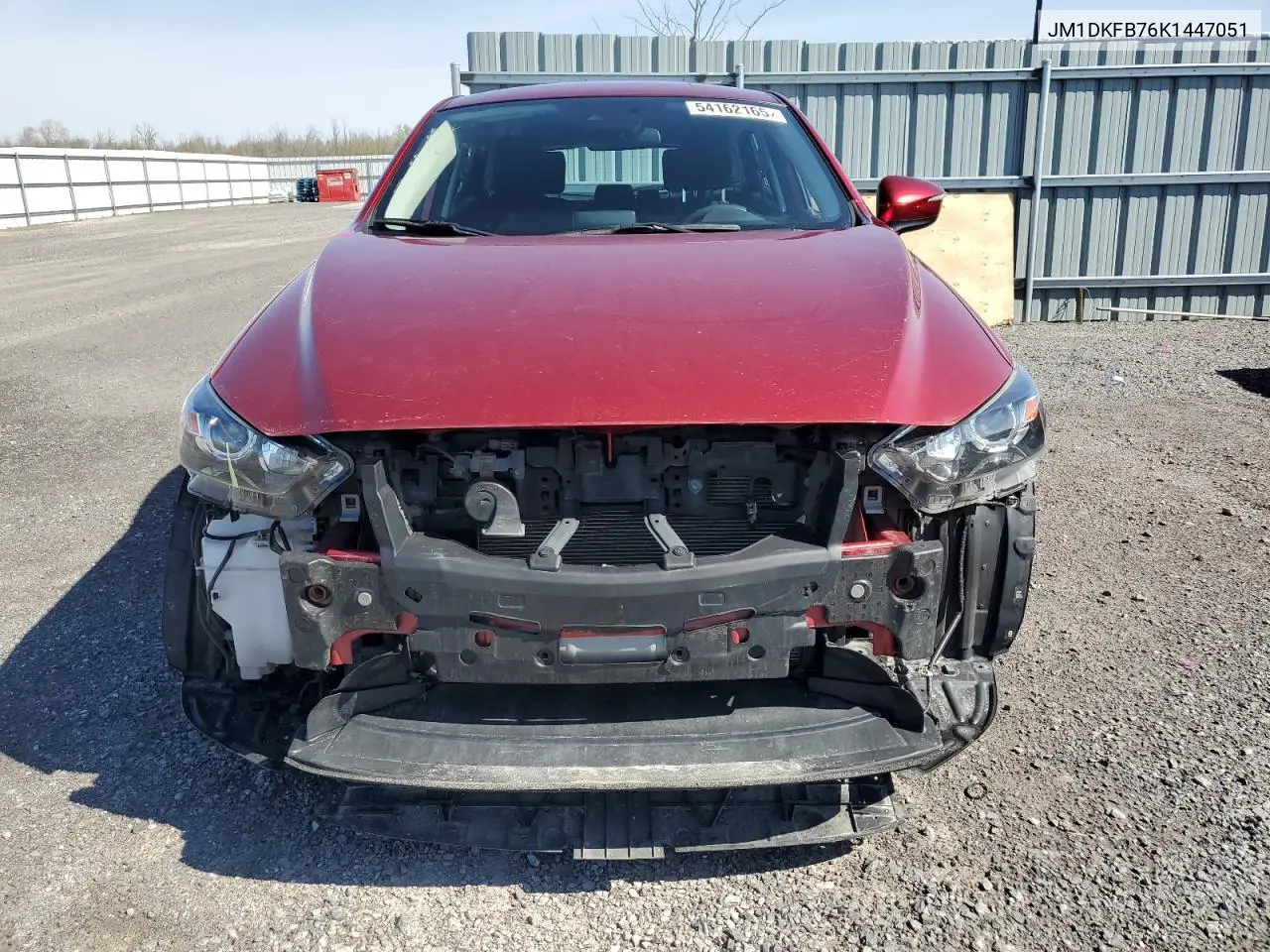 2019 Mazda Cx-3 Sport VIN: JM1DKFB76K1447051 Lot: 54162165