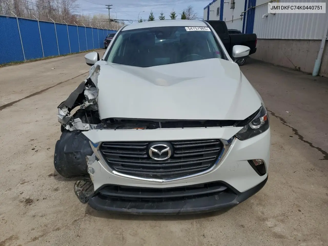 2019 Mazda Cx-3 Touring VIN: JM1DKFC74K0440751 Lot: 54757985
