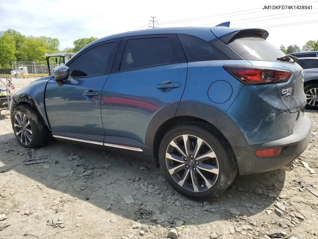 2019 Mazda Cx-3 Grand Touring VIN: JM1DKFD74K1438541 Lot: 54963135