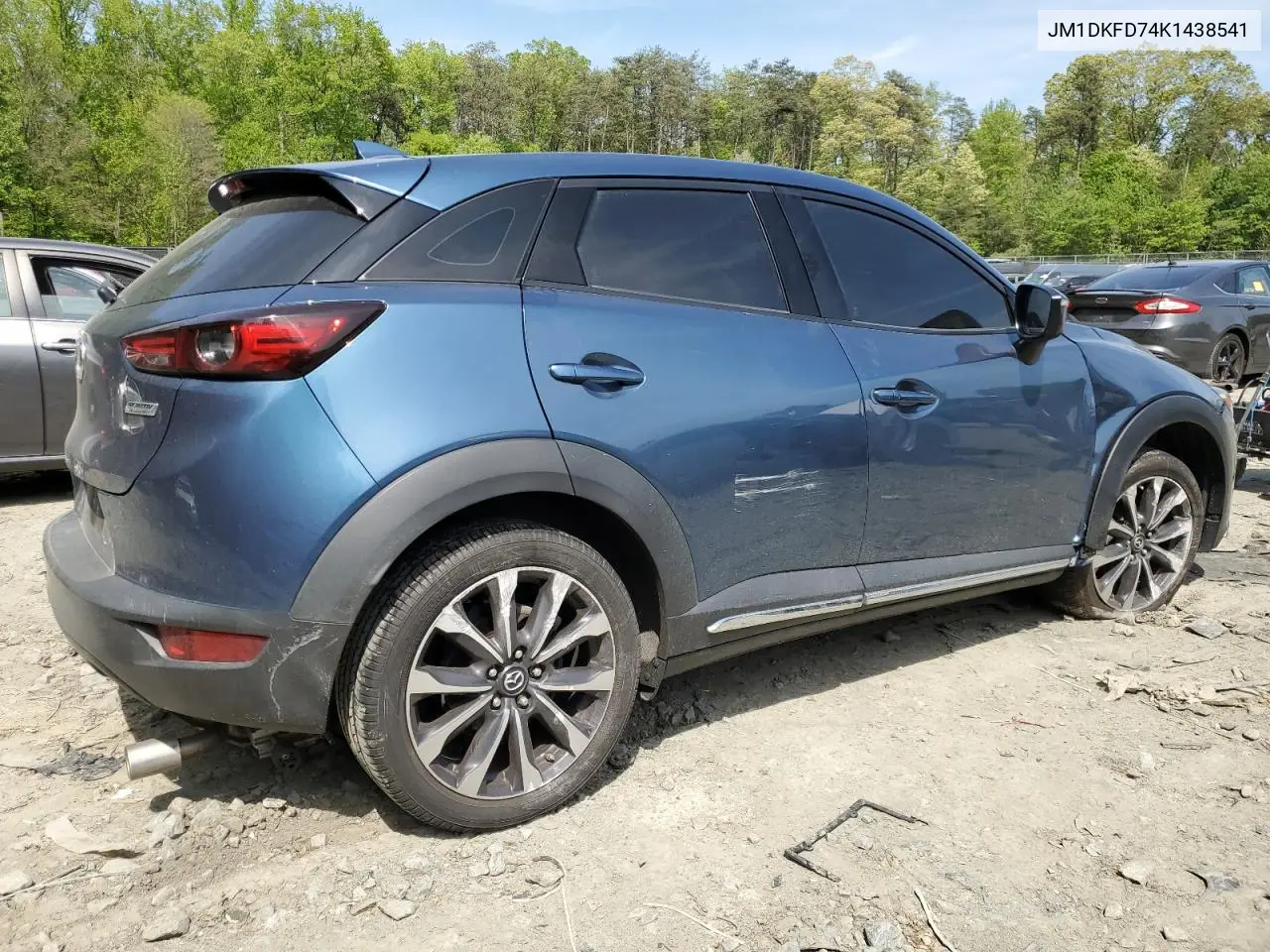 2019 Mazda Cx-3 Grand Touring VIN: JM1DKFD74K1438541 Lot: 54963135