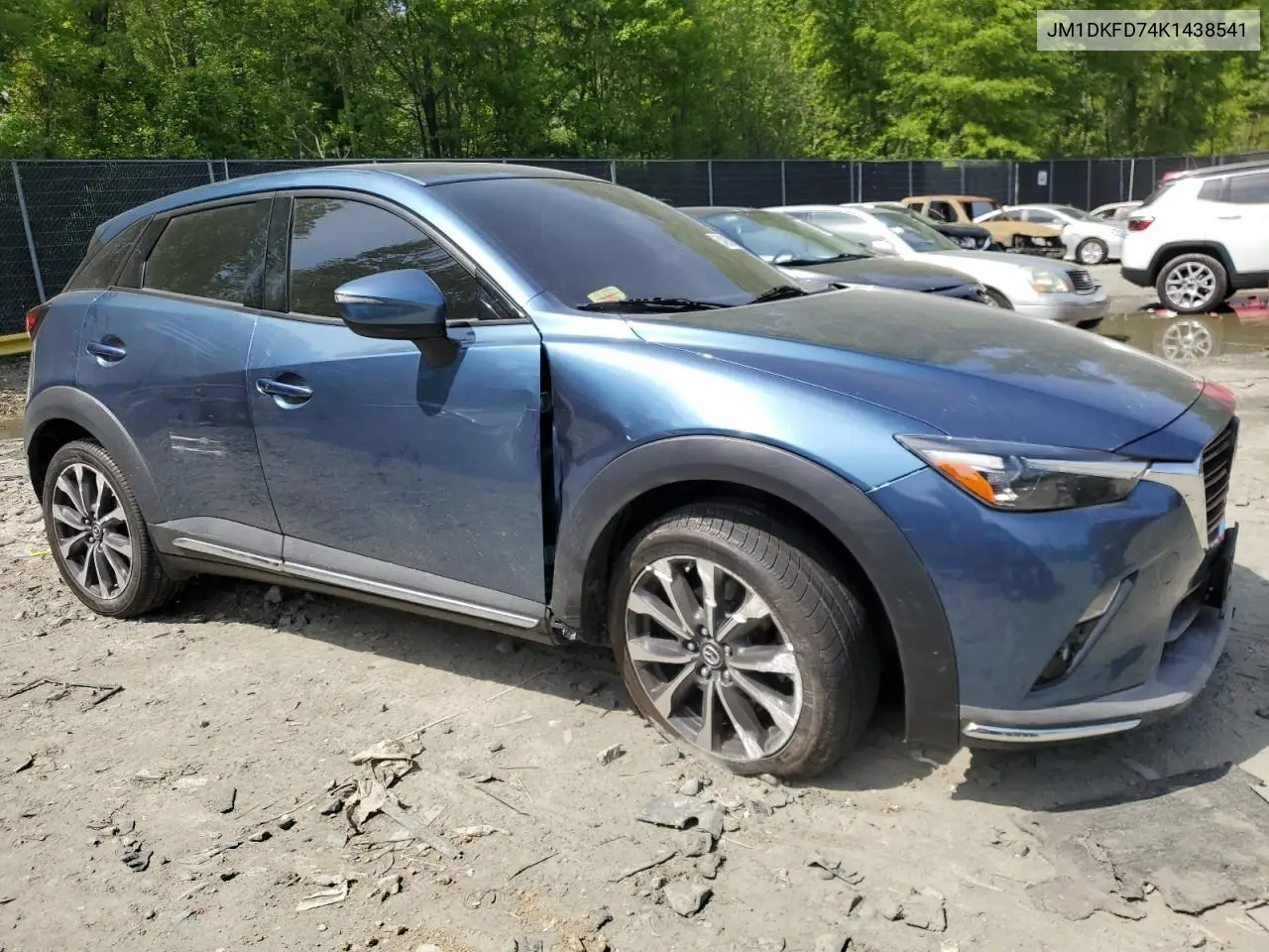 2019 Mazda Cx-3 Grand Touring VIN: JM1DKFD74K1438541 Lot: 54963135