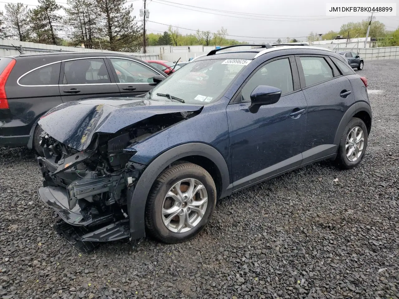 2019 Mazda Cx-3 Sport VIN: JM1DKFB78K0448899 Lot: 55099625