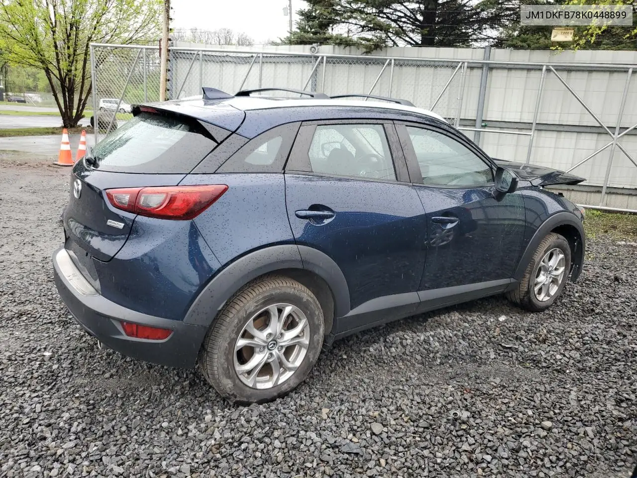 2019 Mazda Cx-3 Sport VIN: JM1DKFB78K0448899 Lot: 55099625