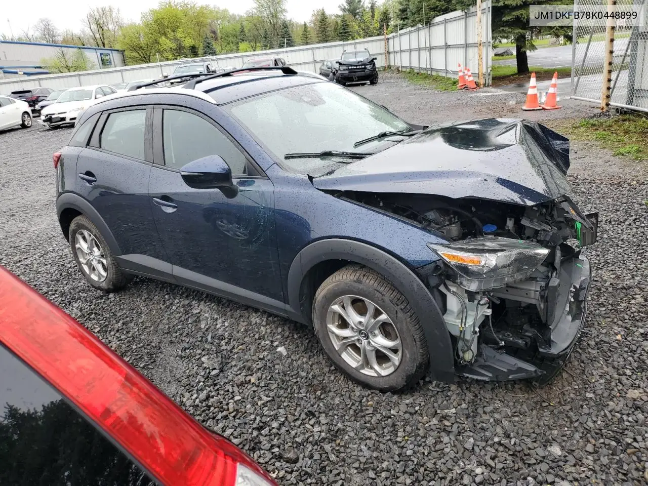 2019 Mazda Cx-3 Sport VIN: JM1DKFB78K0448899 Lot: 55099625