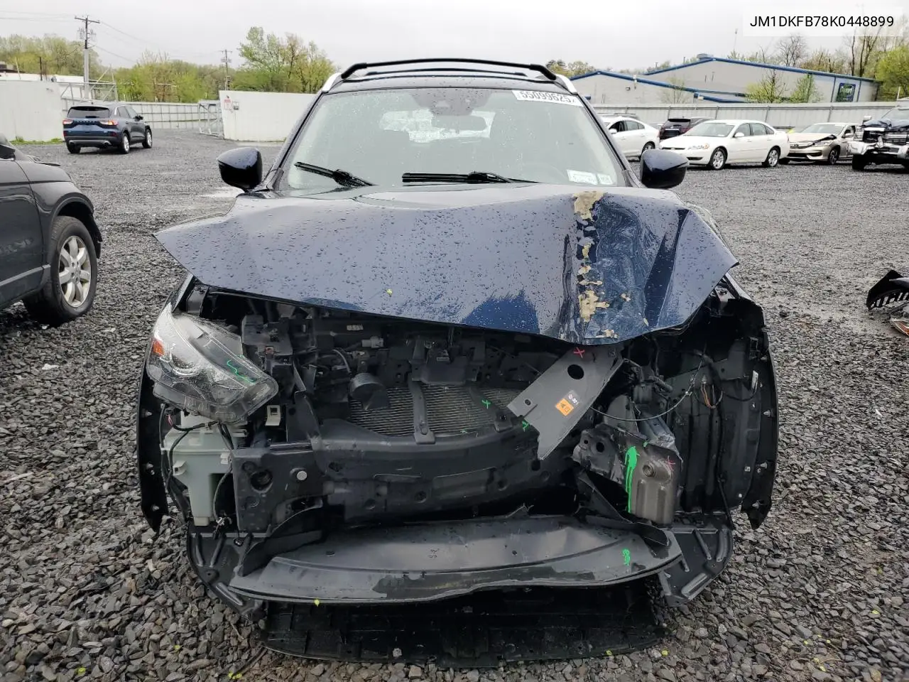 2019 Mazda Cx-3 Sport VIN: JM1DKFB78K0448899 Lot: 55099625