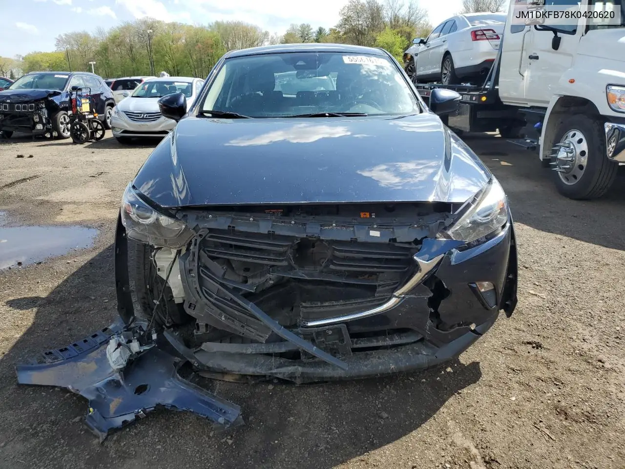 2019 Mazda Cx-3 Sport VIN: JM1DKFB78K0420620 Lot: 55561615