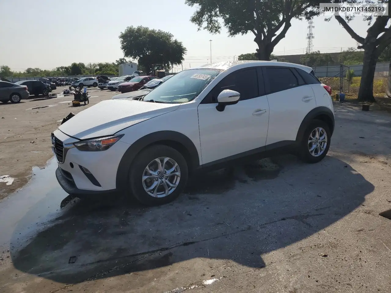 2019 Mazda Cx-3 Sport VIN: JM1DKDB71K1452193 Lot: 55793745