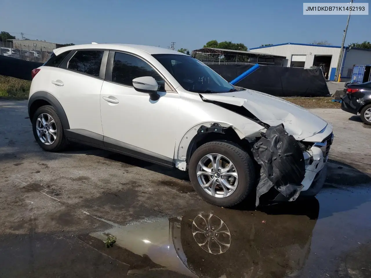 2019 Mazda Cx-3 Sport VIN: JM1DKDB71K1452193 Lot: 55793745