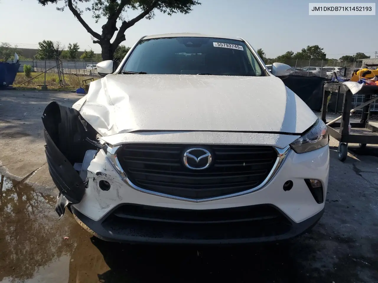 2019 Mazda Cx-3 Sport VIN: JM1DKDB71K1452193 Lot: 55793745