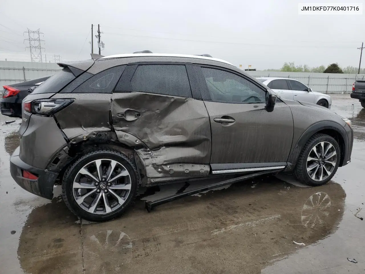2019 Mazda Cx-3 Grand Touring VIN: JM1DKFD77K0401716 Lot: 55912645