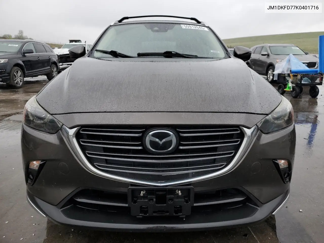 2019 Mazda Cx-3 Grand Touring VIN: JM1DKFD77K0401716 Lot: 55912645