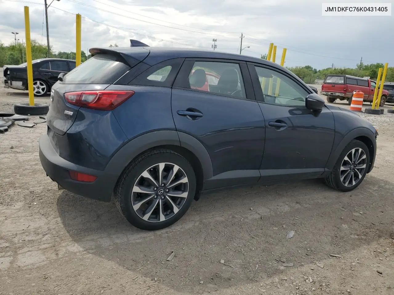 2019 Mazda Cx-3 Touring VIN: JM1DKFC76K0431405 Lot: 56321725