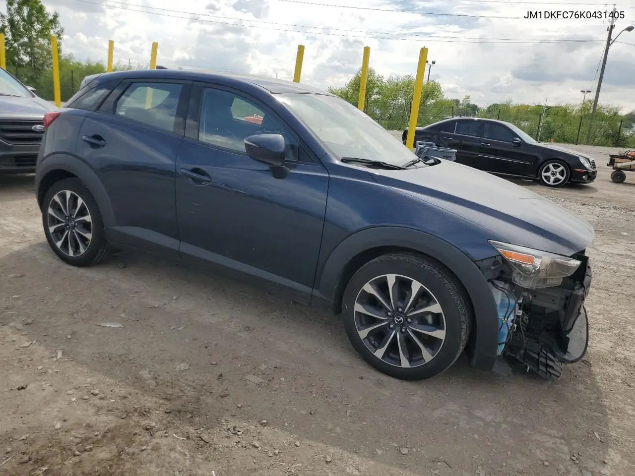 2019 Mazda Cx-3 Touring VIN: JM1DKFC76K0431405 Lot: 56321725