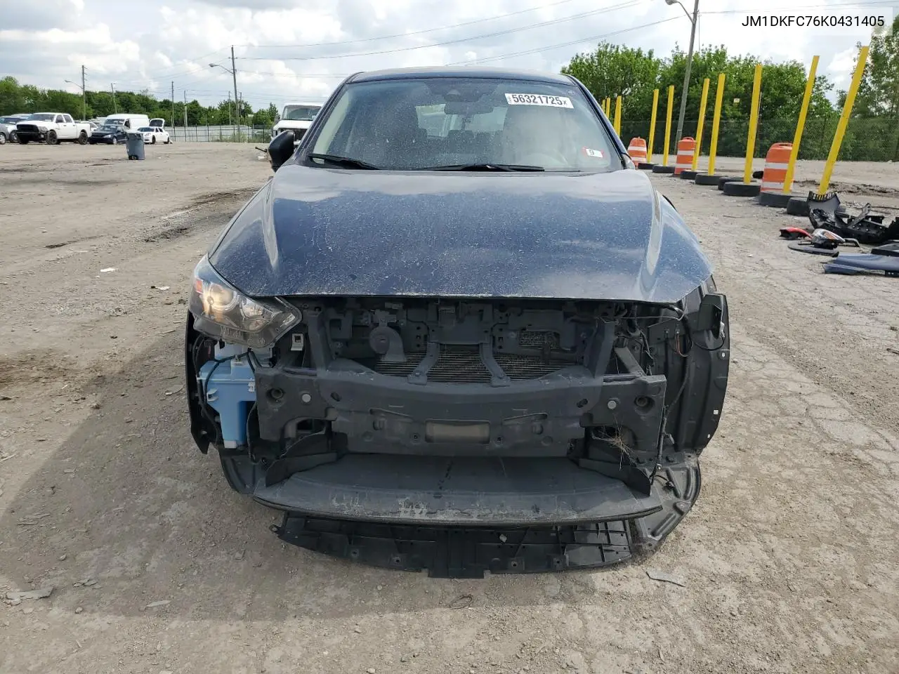2019 Mazda Cx-3 Touring VIN: JM1DKFC76K0431405 Lot: 56321725