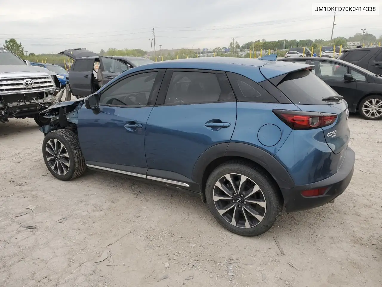 2019 Mazda Cx-3 Grand Touring VIN: JM1DKFD70K0414338 Lot: 56371145
