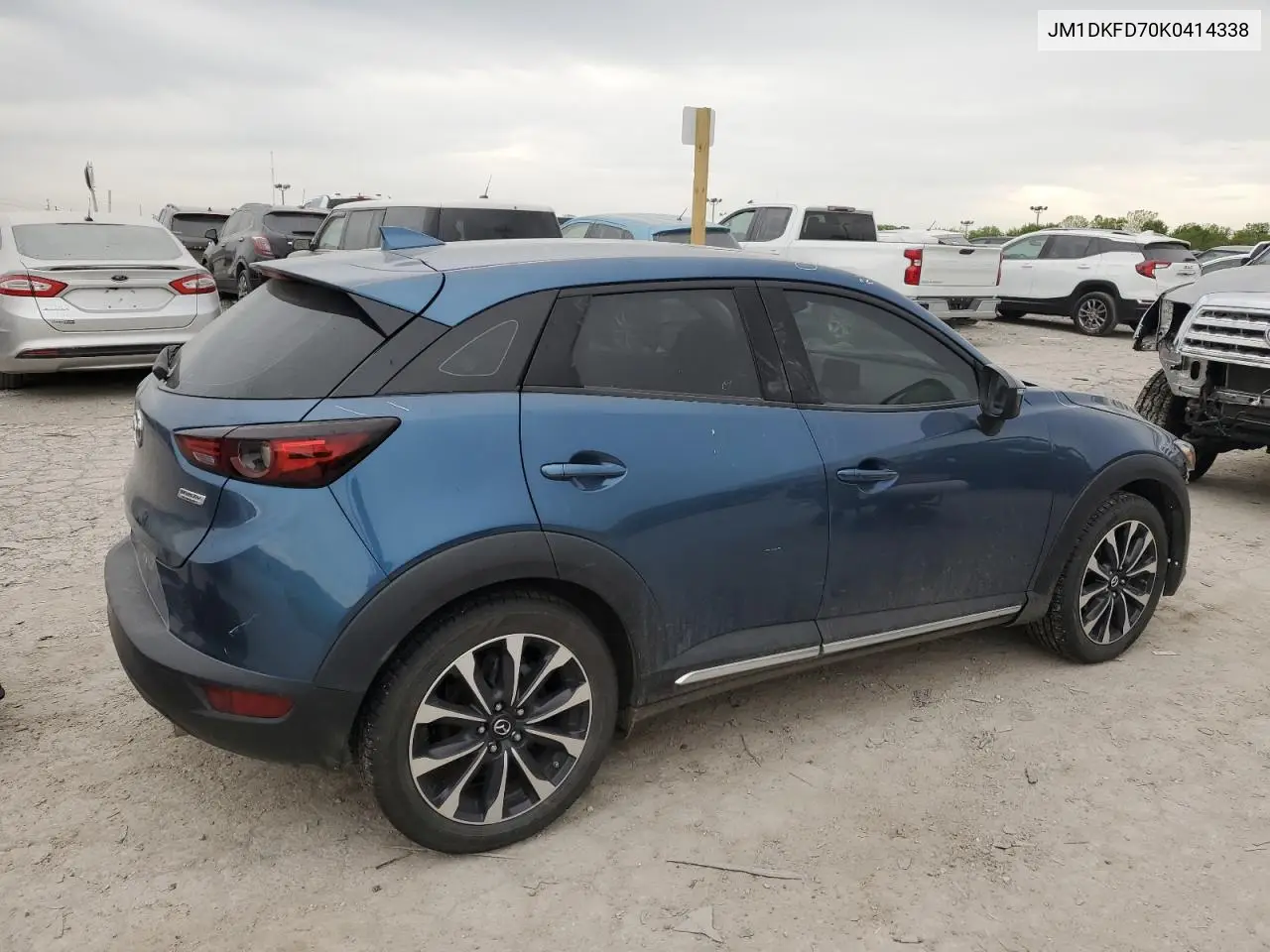 2019 Mazda Cx-3 Grand Touring VIN: JM1DKFD70K0414338 Lot: 56371145