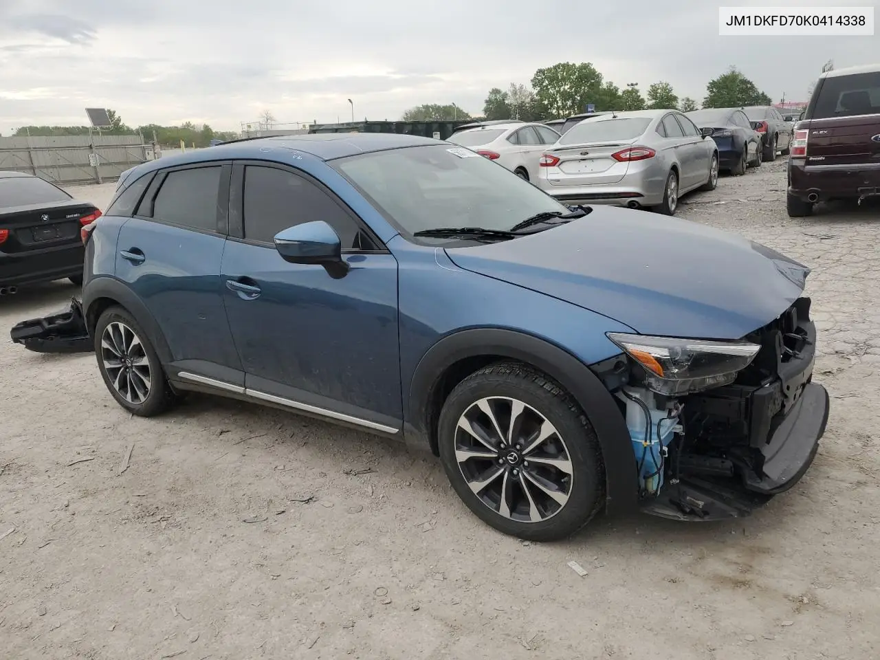 2019 Mazda Cx-3 Grand Touring VIN: JM1DKFD70K0414338 Lot: 56371145