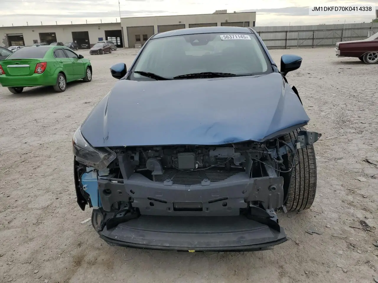 2019 Mazda Cx-3 Grand Touring VIN: JM1DKFD70K0414338 Lot: 56371145
