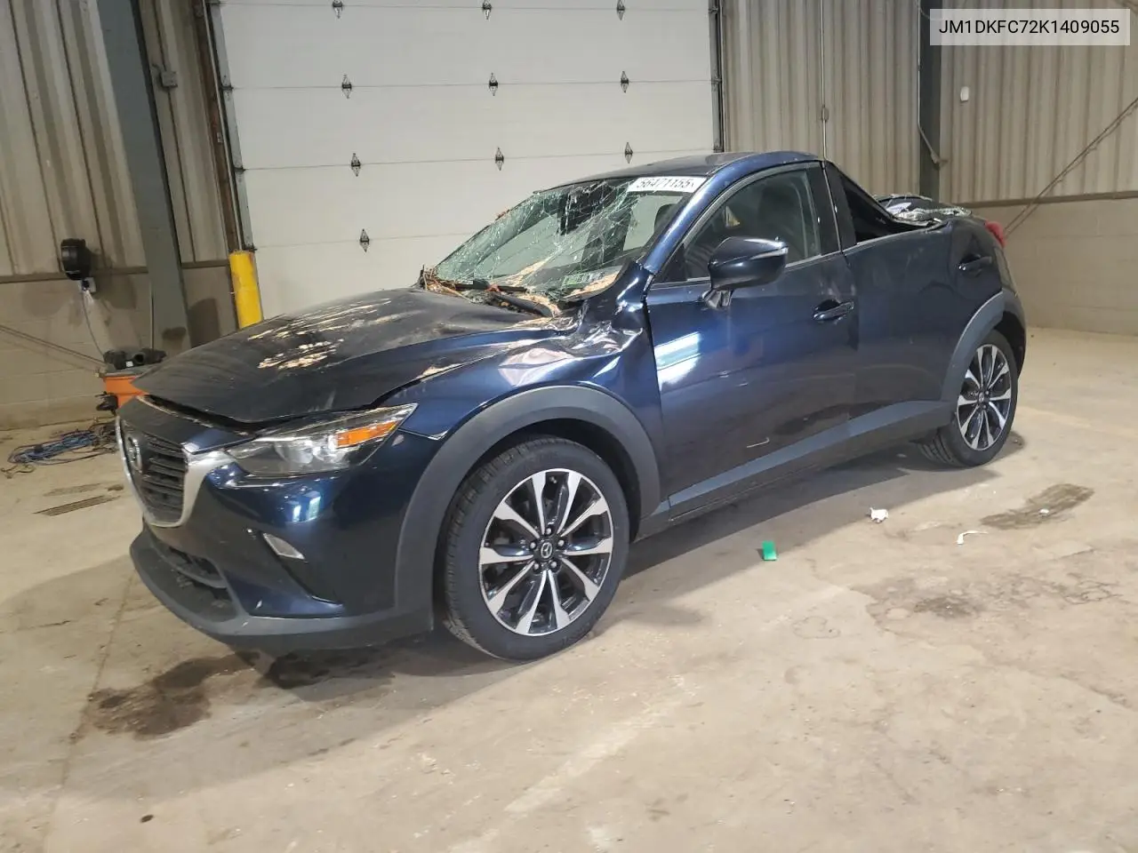 2019 Mazda Cx-3 Touring VIN: JM1DKFC72K1409055 Lot: 56471155