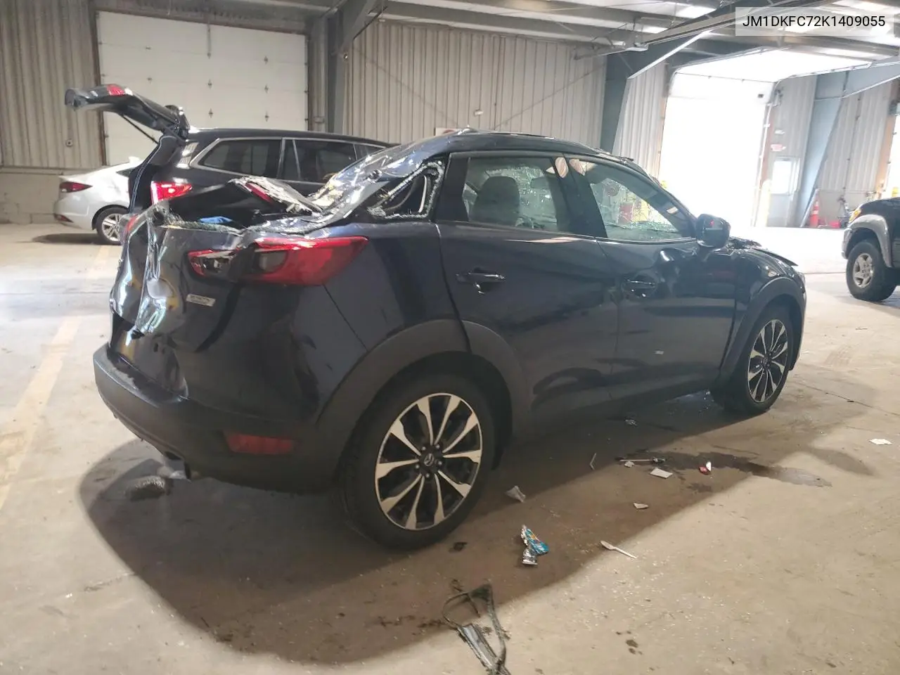 2019 Mazda Cx-3 Touring VIN: JM1DKFC72K1409055 Lot: 56471155