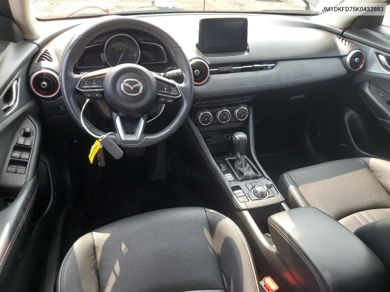2019 Mazda Cx-3 Grand Touring VIN: JM1DKFD75K0432883 Lot: 59920295
