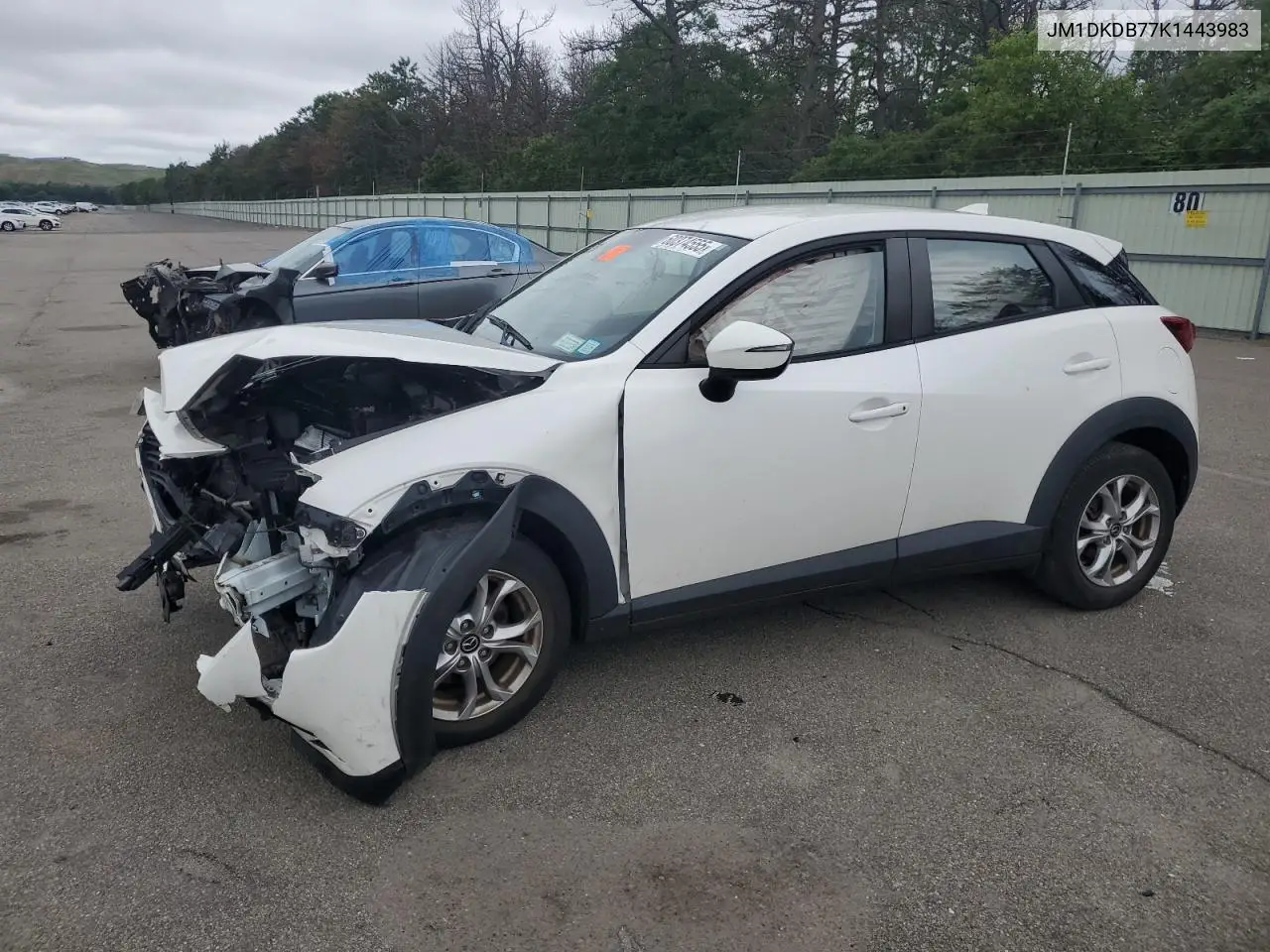 2019 Mazda Cx-3 Sport VIN: JM1DKDB77K1443983 Lot: 60374555