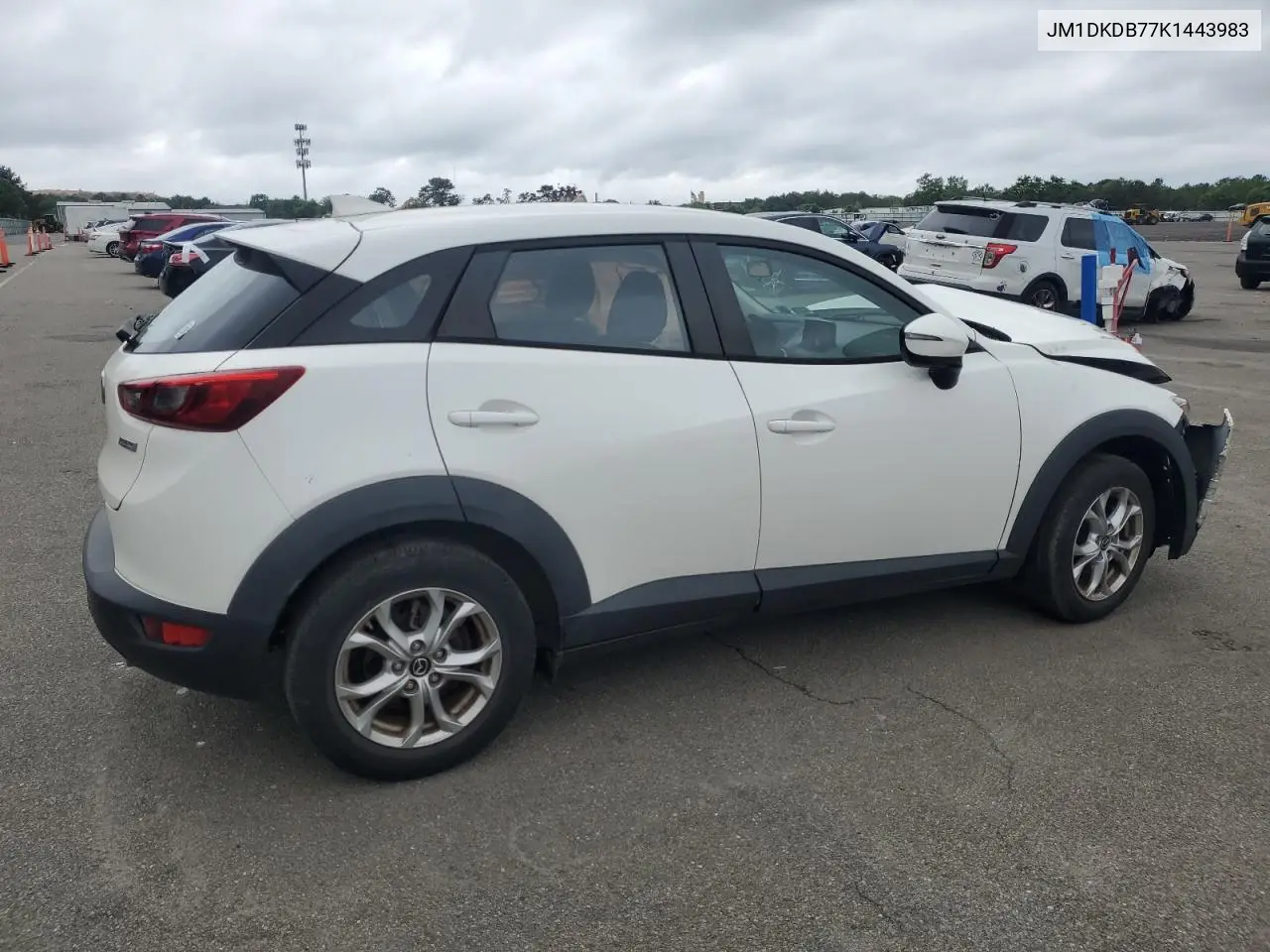 2019 Mazda Cx-3 Sport VIN: JM1DKDB77K1443983 Lot: 60374555