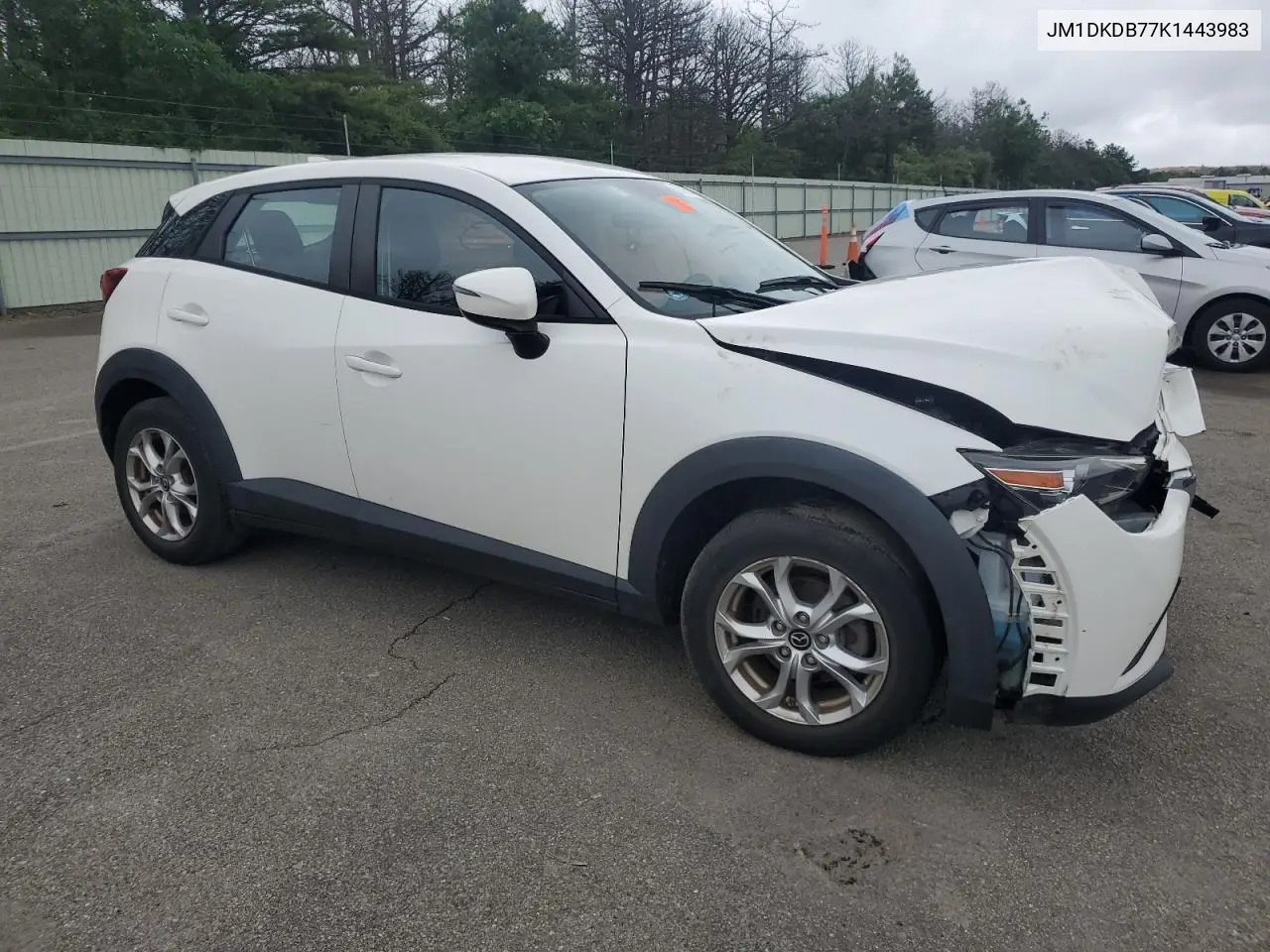 2019 Mazda Cx-3 Sport VIN: JM1DKDB77K1443983 Lot: 60374555