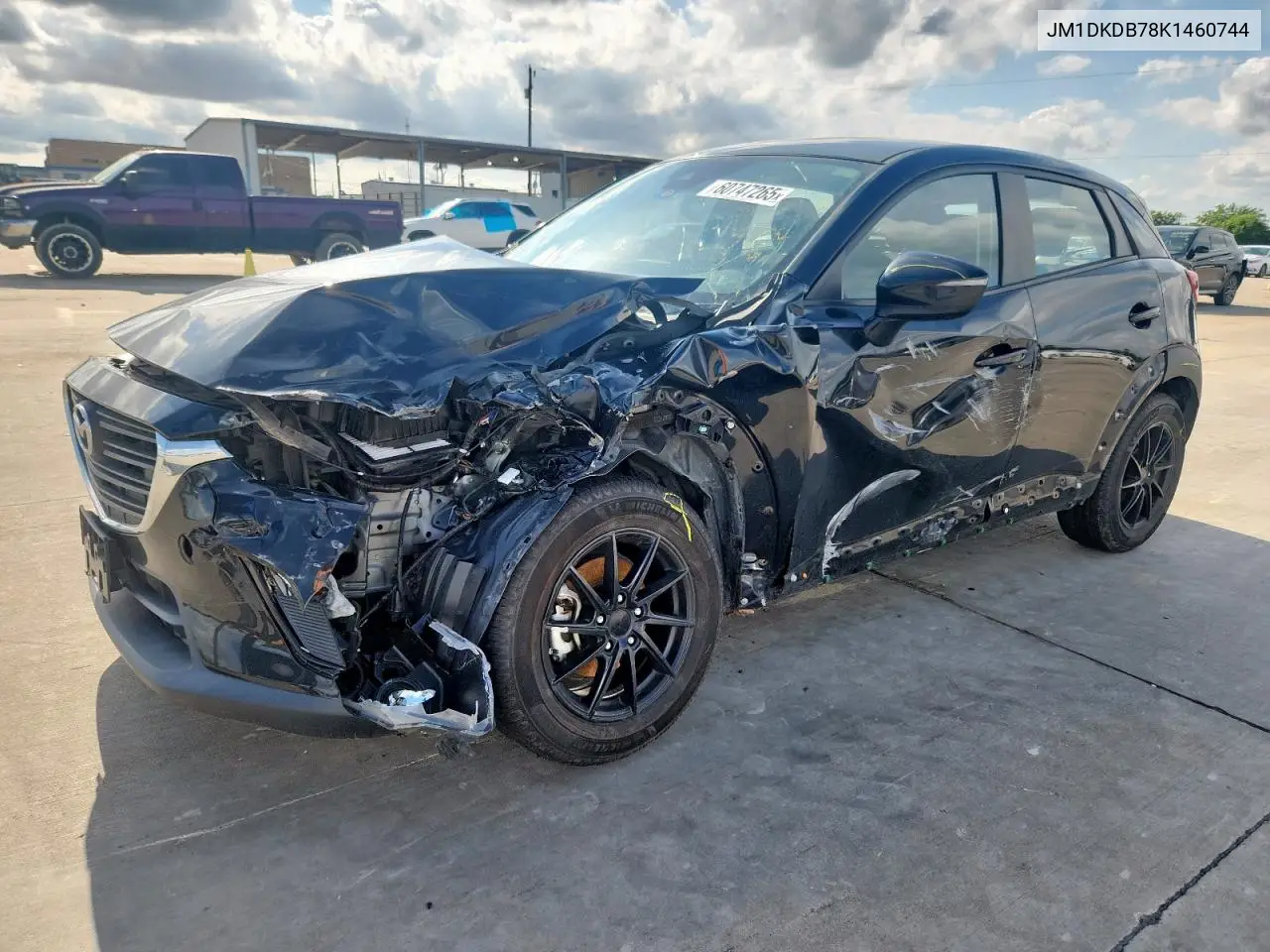 2019 Mazda Cx-3 Sport VIN: JM1DKDB78K1460744 Lot: 60747265