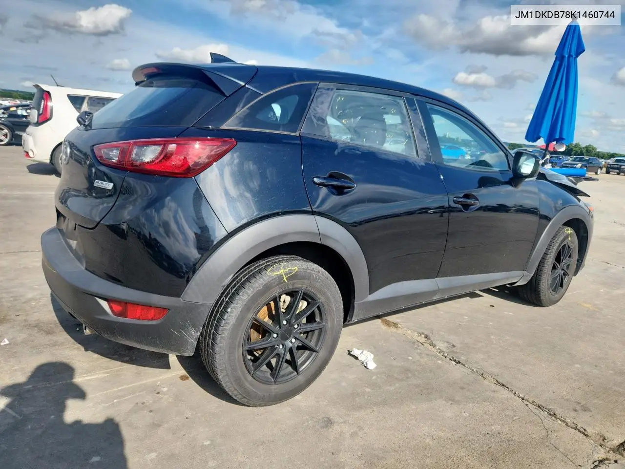 2019 Mazda Cx-3 Sport VIN: JM1DKDB78K1460744 Lot: 60747265