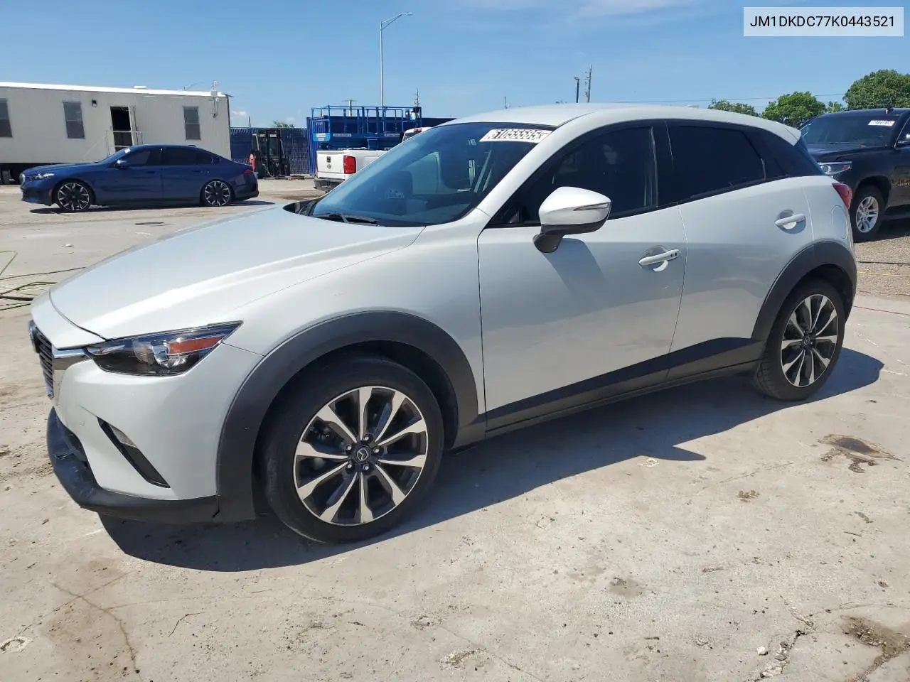 2019 Mazda Cx-3 Touring VIN: JM1DKDC77K0443521 Lot: 61055585