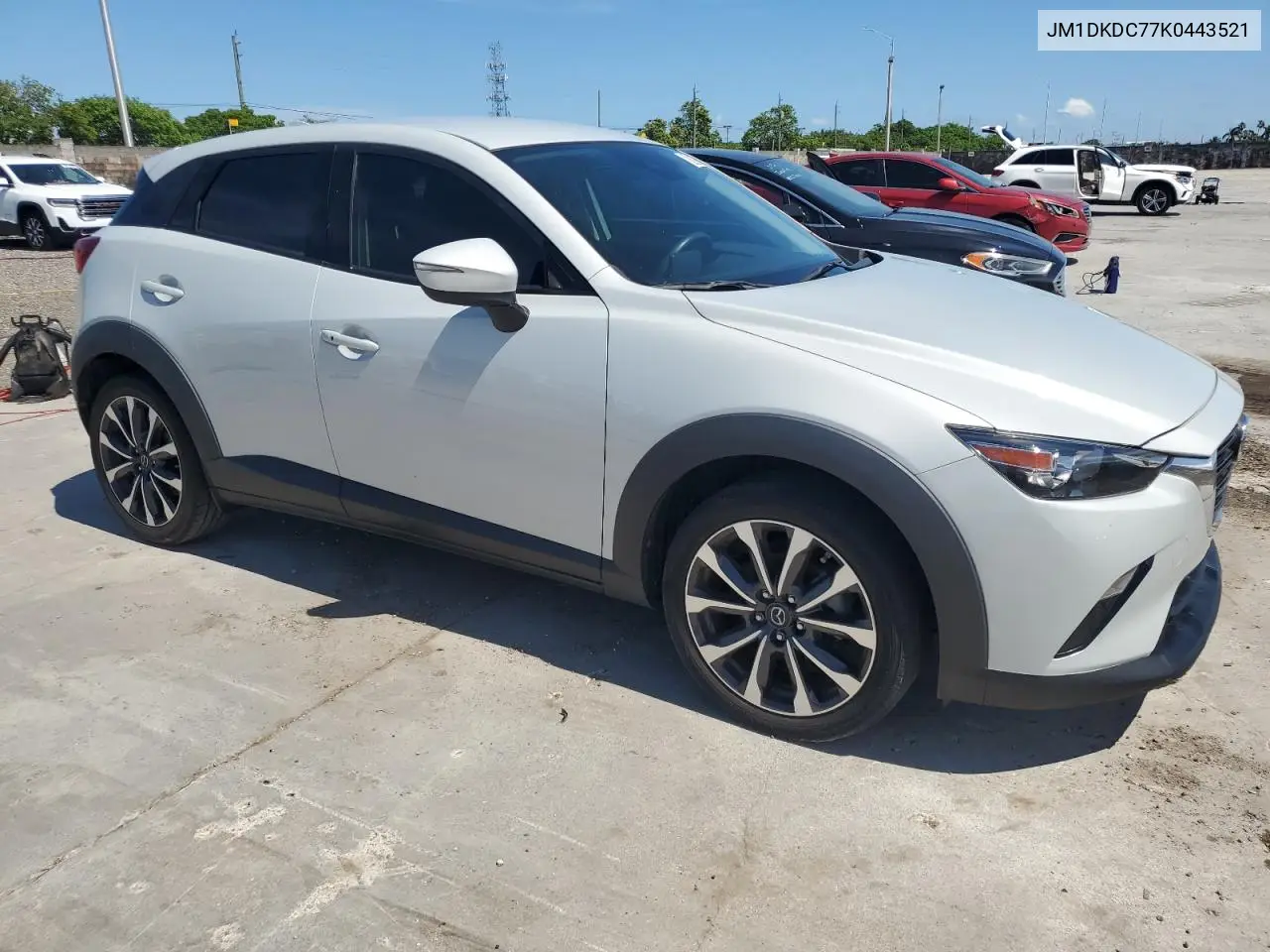 2019 Mazda Cx-3 Touring VIN: JM1DKDC77K0443521 Lot: 61055585
