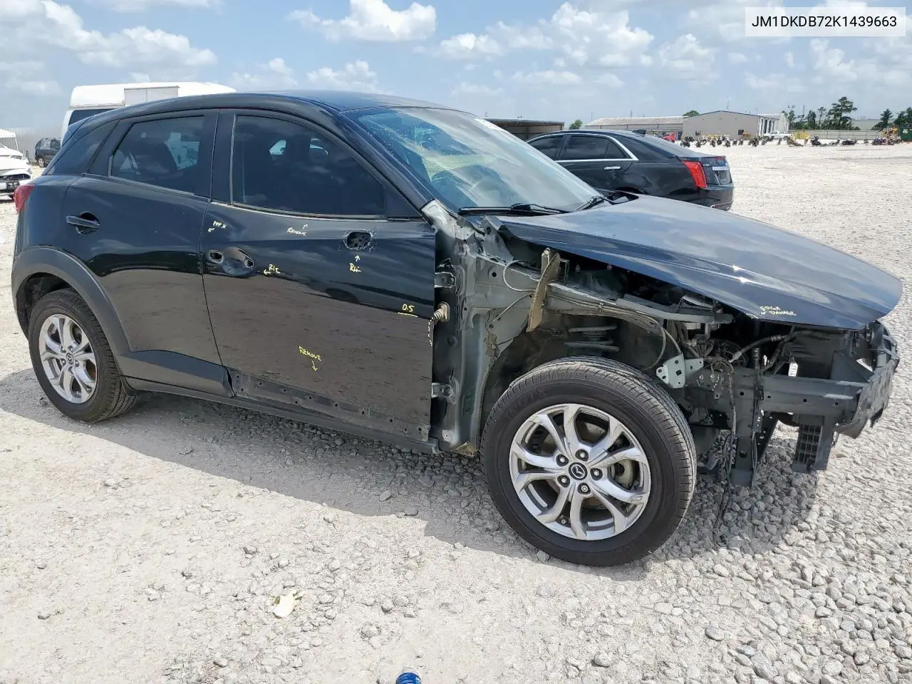 2019 Mazda Cx-3 Sport VIN: JM1DKDB72K1439663 Lot: 61355235