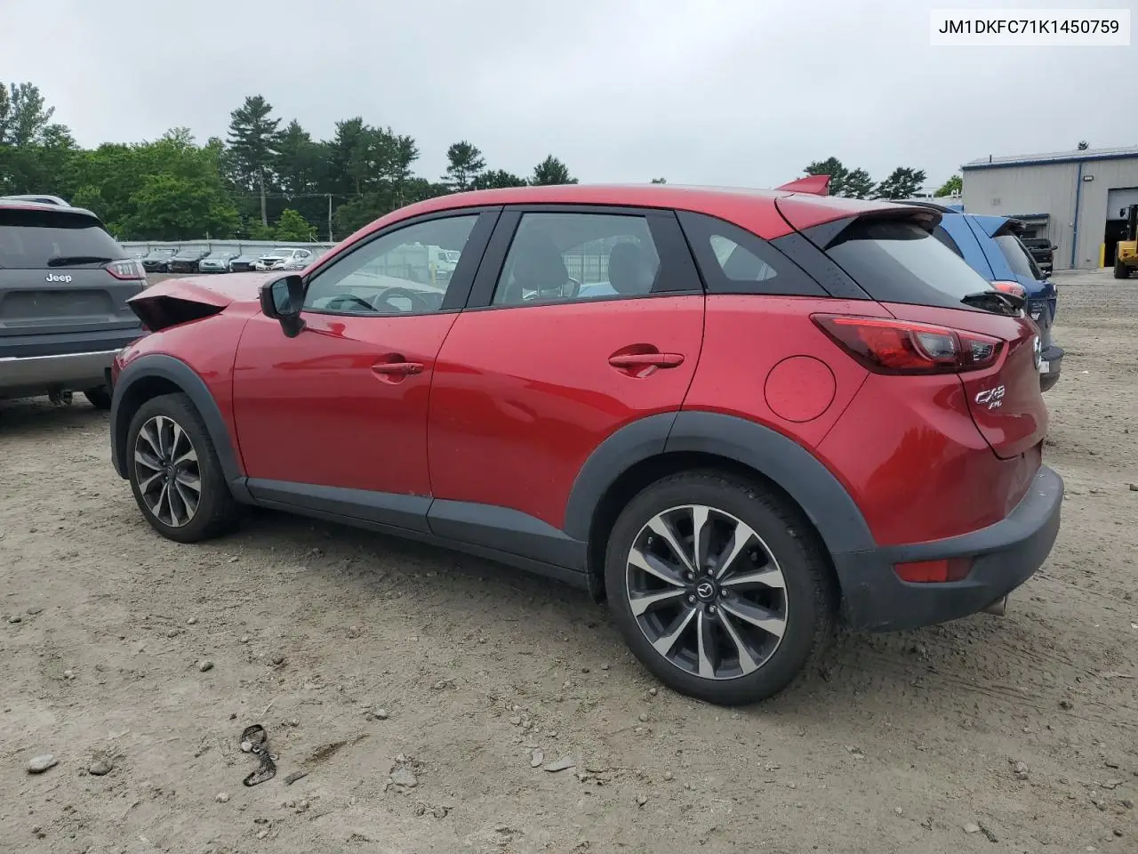 2019 Mazda Cx-3 Touring VIN: JM1DKFC71K1450759 Lot: 61471165