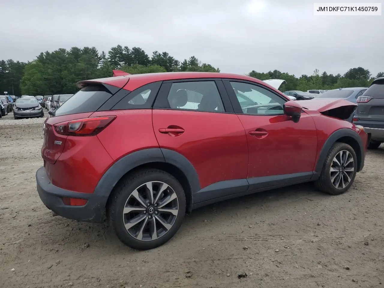 2019 Mazda Cx-3 Touring VIN: JM1DKFC71K1450759 Lot: 61471165