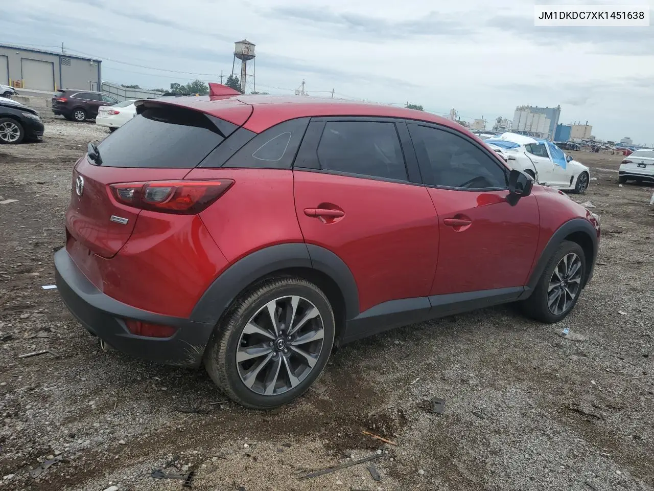 2019 Mazda Cx-3 Touring VIN: JM1DKDC7XK1451638 Lot: 61758885