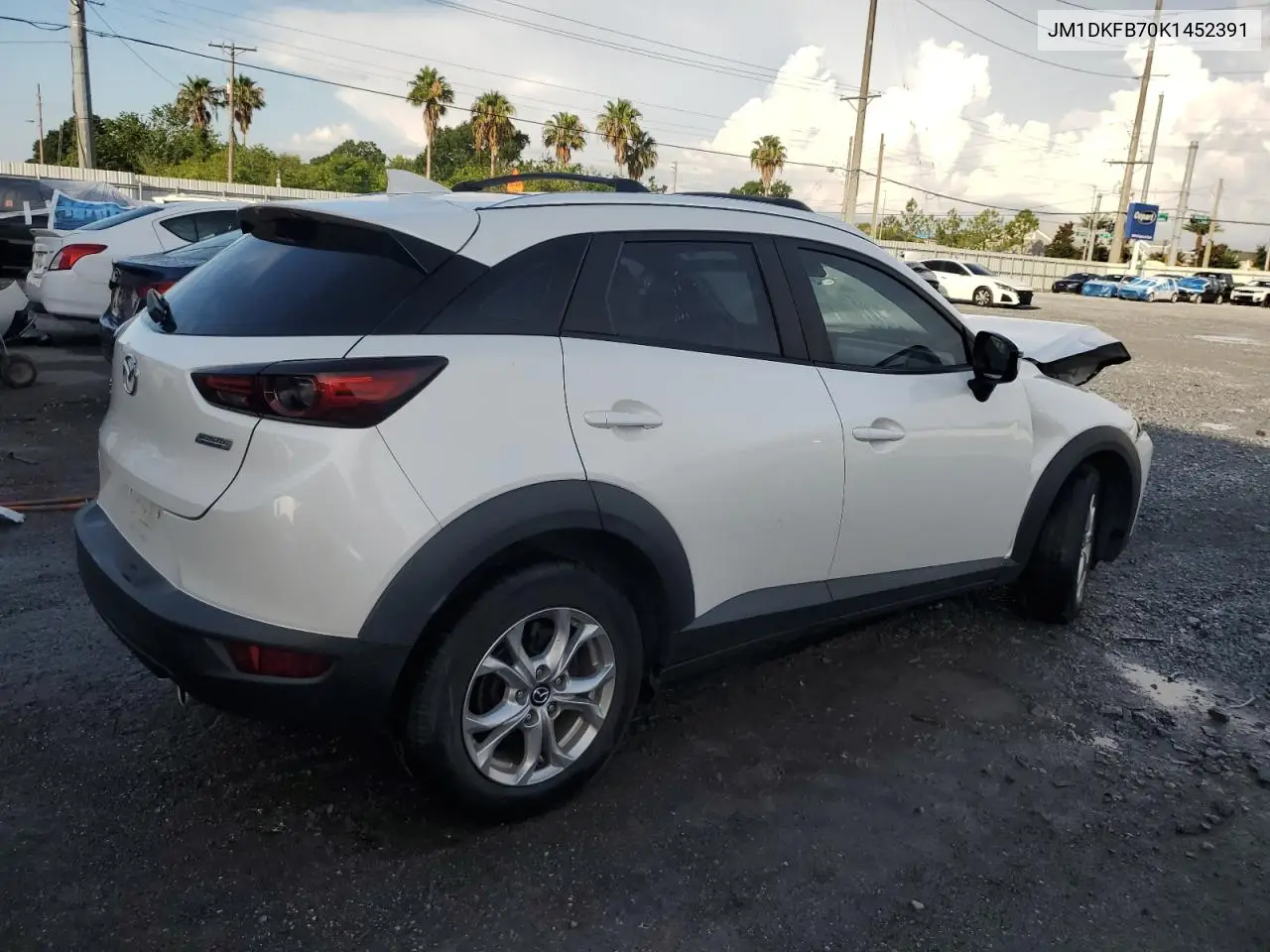 2019 Mazda Cx-3 Sport VIN: JM1DKFB70K1452391 Lot: 61819475
