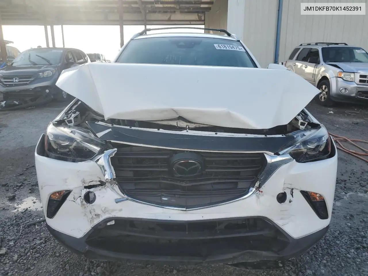 2019 Mazda Cx-3 Sport VIN: JM1DKFB70K1452391 Lot: 61819475