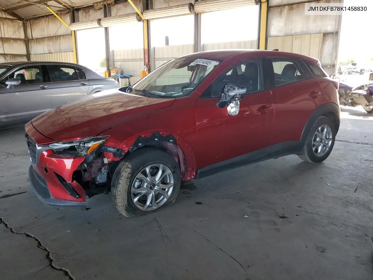 2019 Mazda Cx-3 Sport VIN: JM1DKFB78K1458830 Lot: 62414845