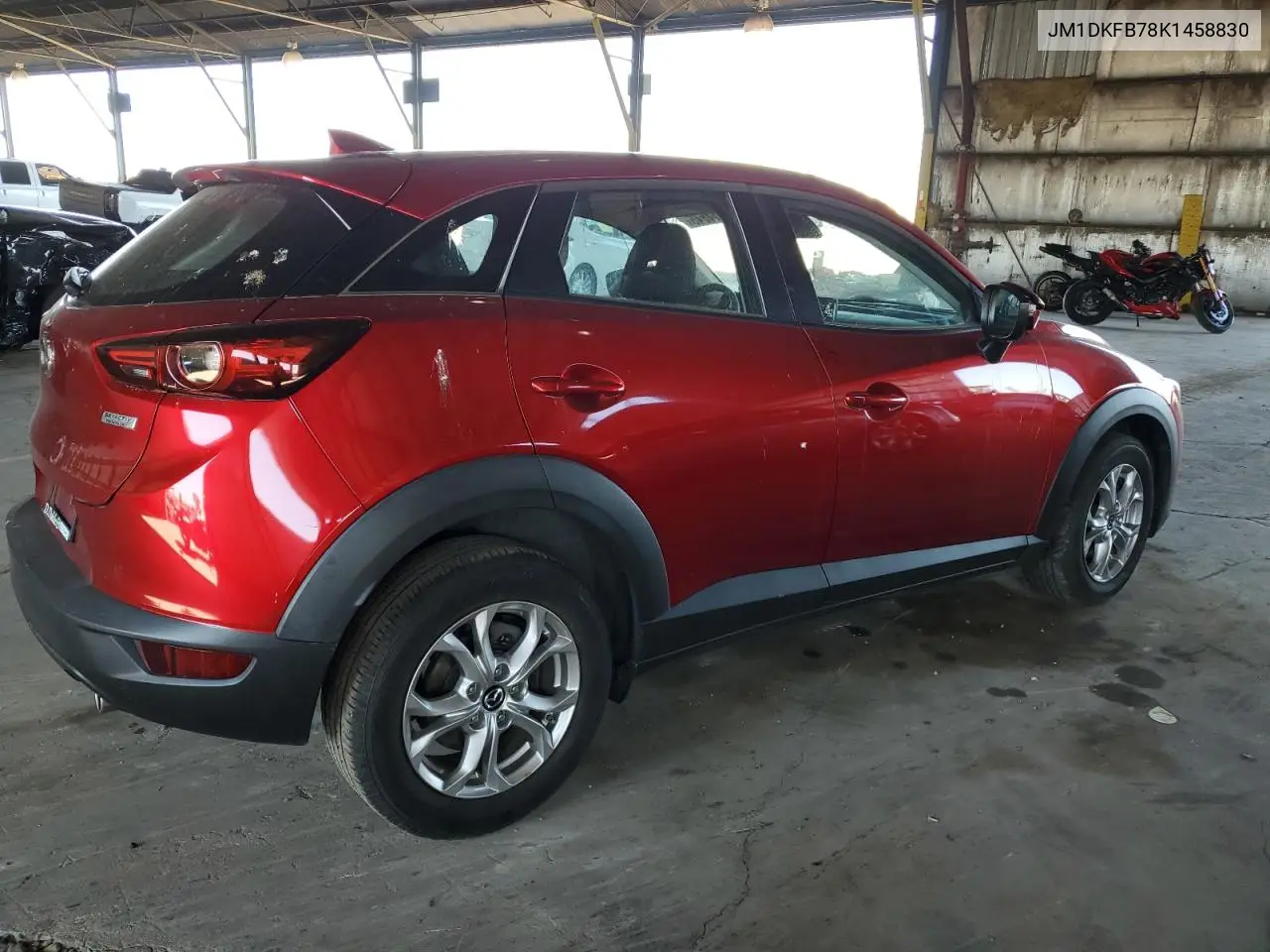 2019 Mazda Cx-3 Sport VIN: JM1DKFB78K1458830 Lot: 62414845