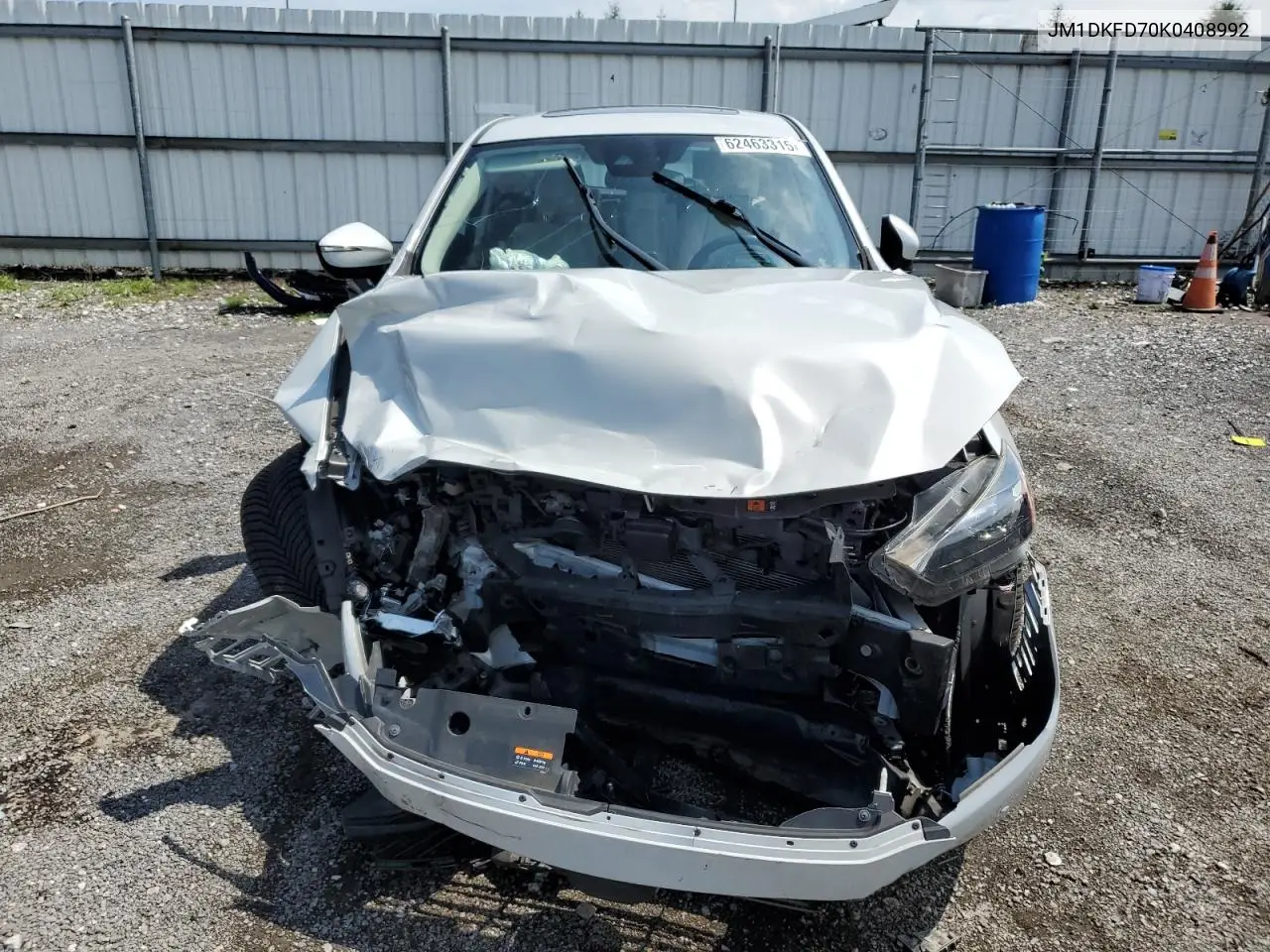 2019 Mazda Cx-3 Grand Touring VIN: JM1DKFD70K0408992 Lot: 62463315