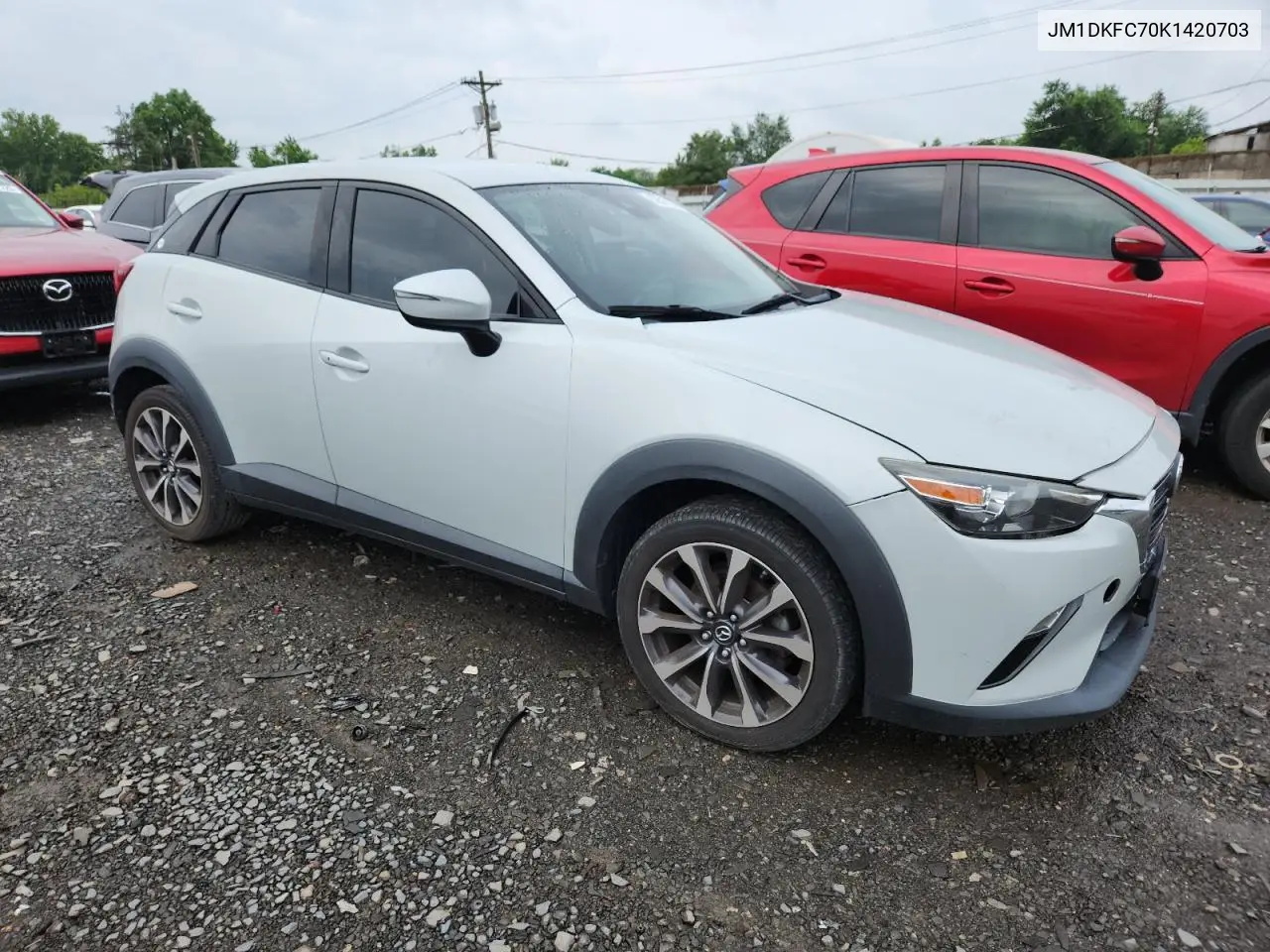 2019 Mazda Cx-3 Touring VIN: JM1DKFC70K1420703 Lot: 62517835