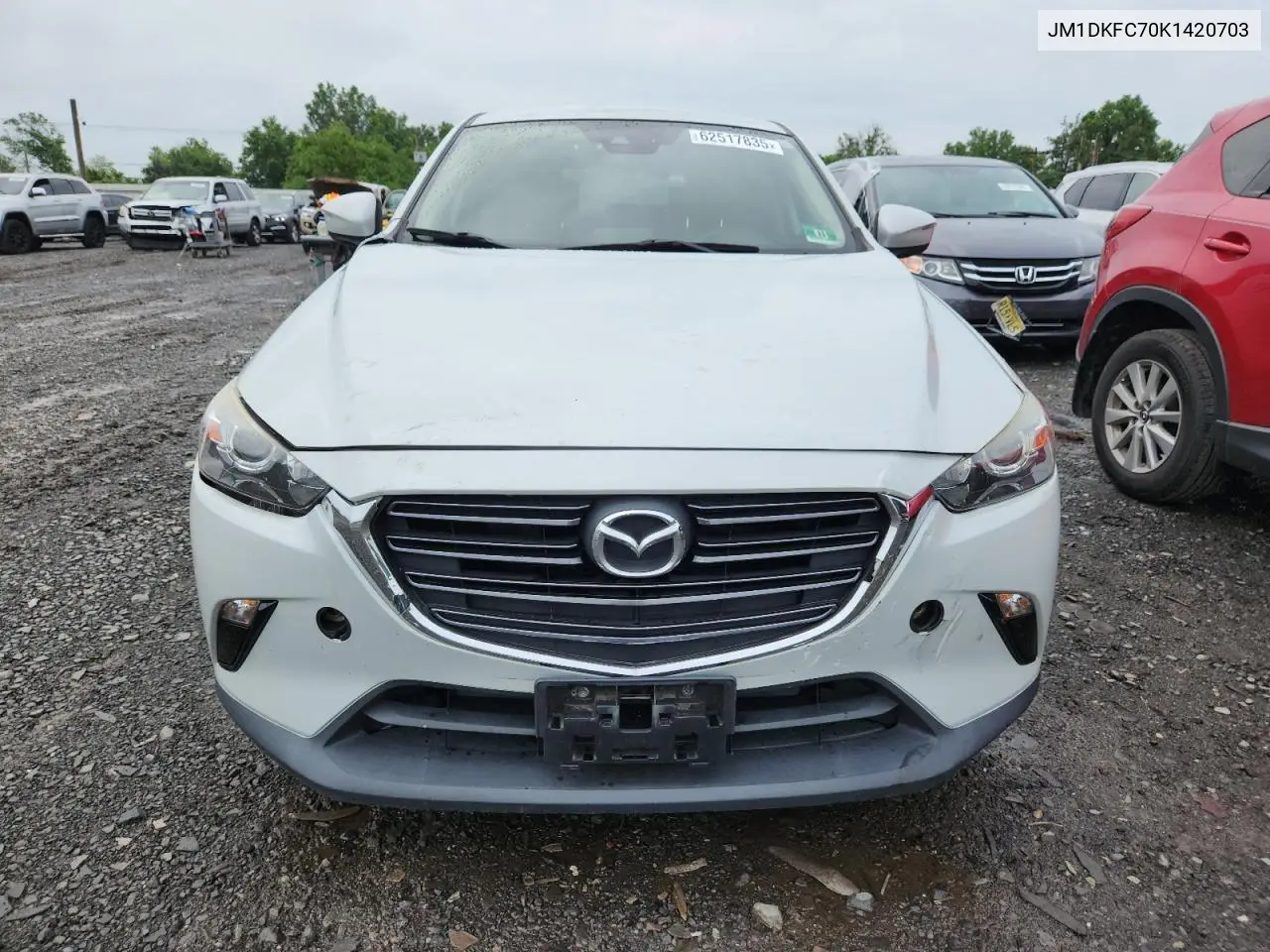 2019 Mazda Cx-3 Touring VIN: JM1DKFC70K1420703 Lot: 62517835