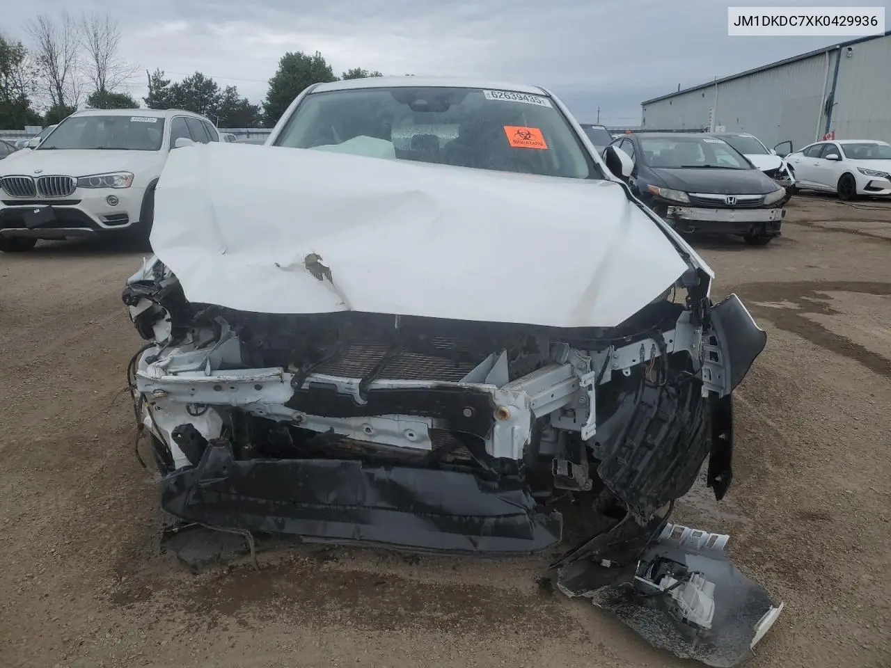 2019 Mazda Cx-3 Touring VIN: JM1DKDC7XK0429936 Lot: 62639435