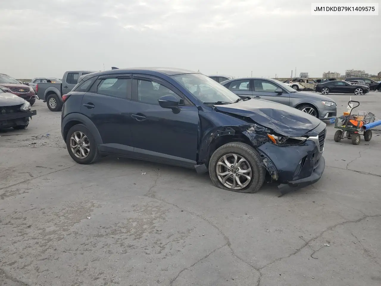 2019 Mazda Cx-3 Sport VIN: JM1DKDB79K1409575 Lot: 62866085