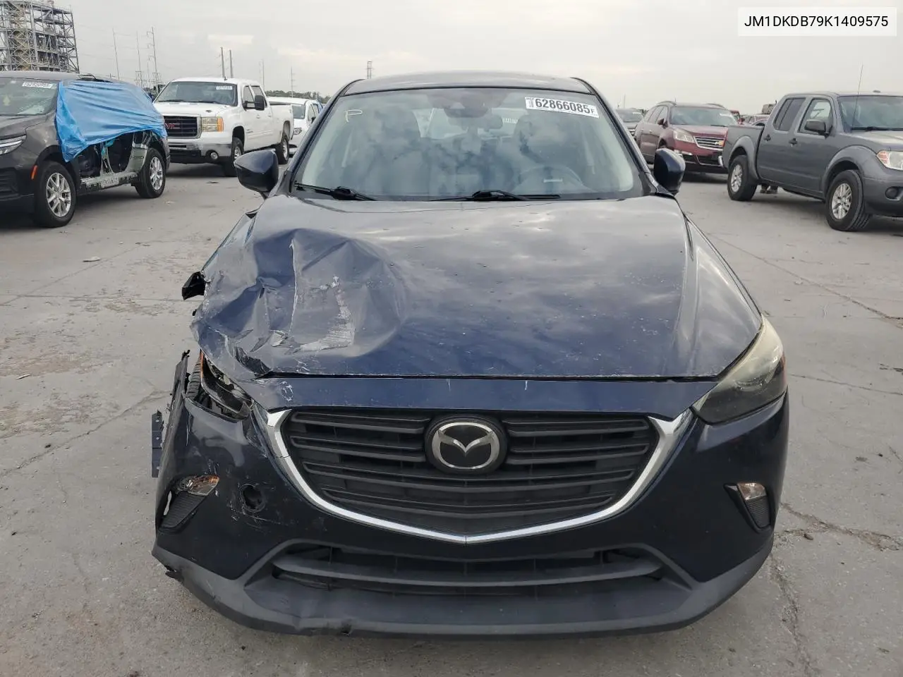2019 Mazda Cx-3 Sport VIN: JM1DKDB79K1409575 Lot: 62866085