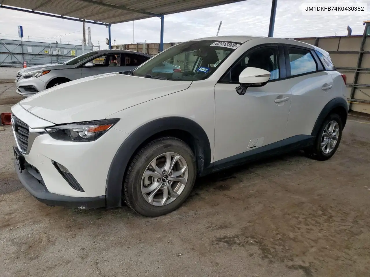 2019 Mazda Cx-3 Sport VIN: JM1DKFB74K0430352 Lot: 62910305