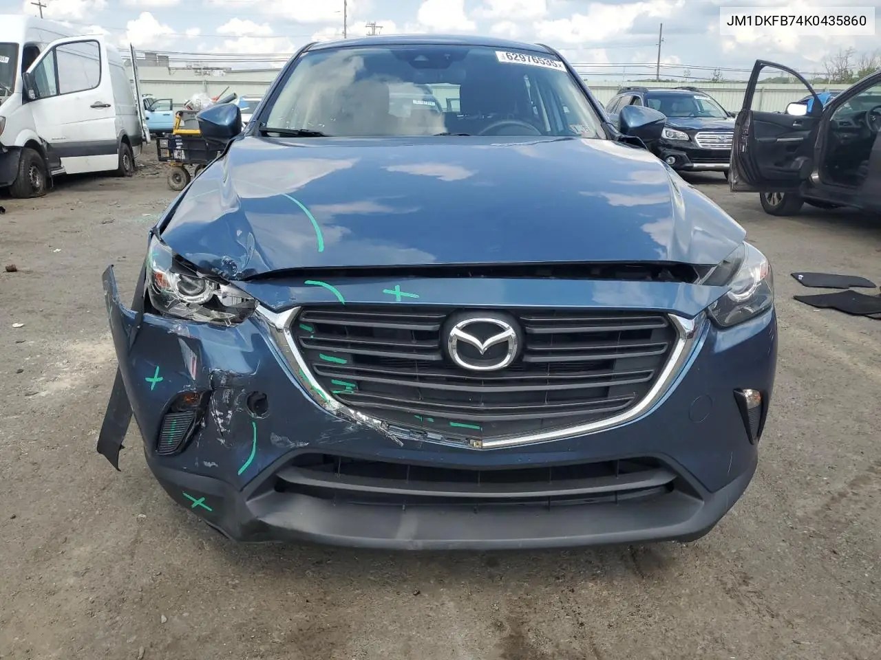 2019 Mazda Cx-3 Sport VIN: JM1DKFB74K0435860 Lot: 62976535