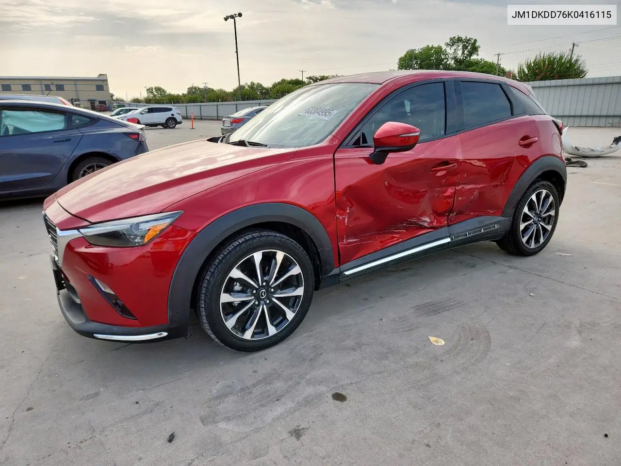 2019 Mazda Cx-3 Grand Touring VIN: JM1DKDD76K0416115 Lot: 63304995
